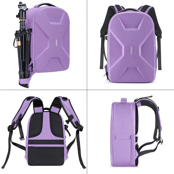 MOSISO Kamera Rucksack, DSLR/SLR/Spiegellose Fotografie Kameratasche 15-16 Zoll Wasserdichte Hartsch