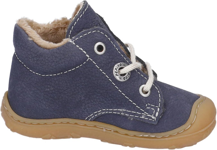RICOSTA Mädchen und Jungen Lauflernschuhe CORANY, WMS:Mittel,terracare 18 EU Blau 170, 18 EU Blau 17