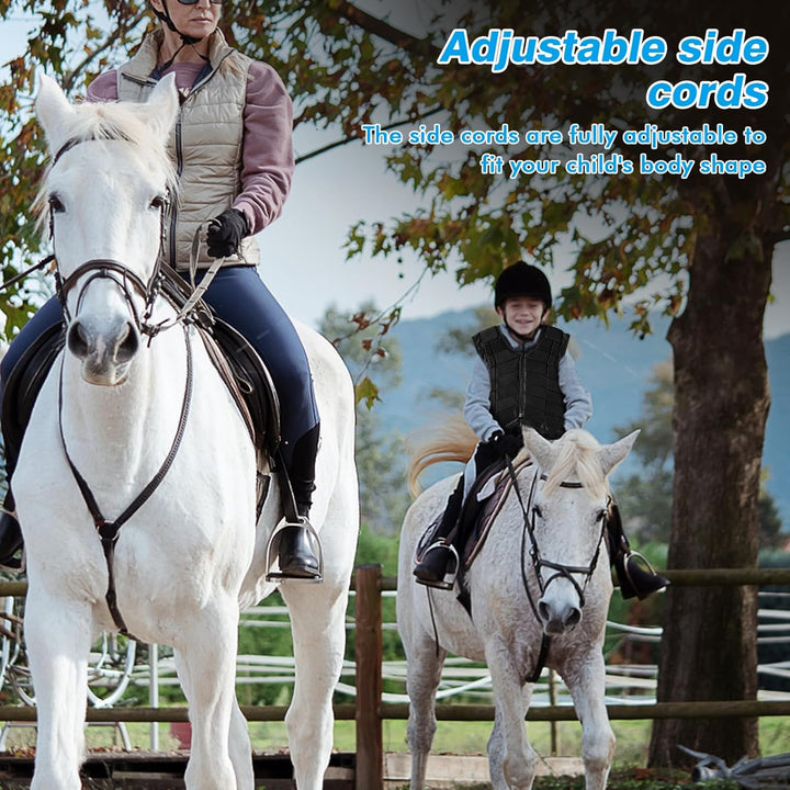 DEWIN Reitweste Kinder,Sicherheitsweste Reiten Sicherheitsweste Reiten Reitweste Kinder Komfortable