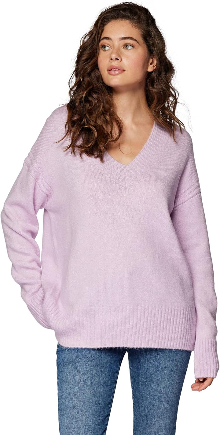 Mavi Damen V Neck Sweater Pullover S Fair Orchidee, S Fair Orchidee