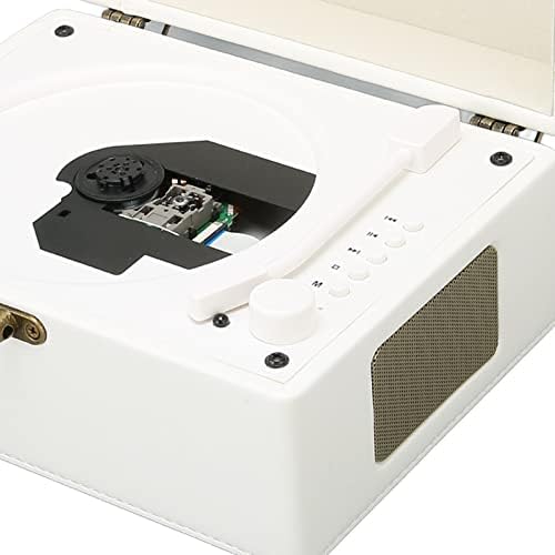 Tragbarer CD Player mit Bluetooth, Kpop Musikplayer mit Typ C Ladeanschluss, Wiederaufladbarer Platt