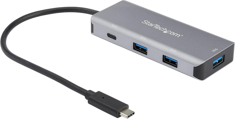 StarTech.com 4-Port USB-C-Hub (10 Gbit/s, 3 x USB-A und 1x USB-C, 25 cm USB-C Anschlusskabel) 0.6"x1