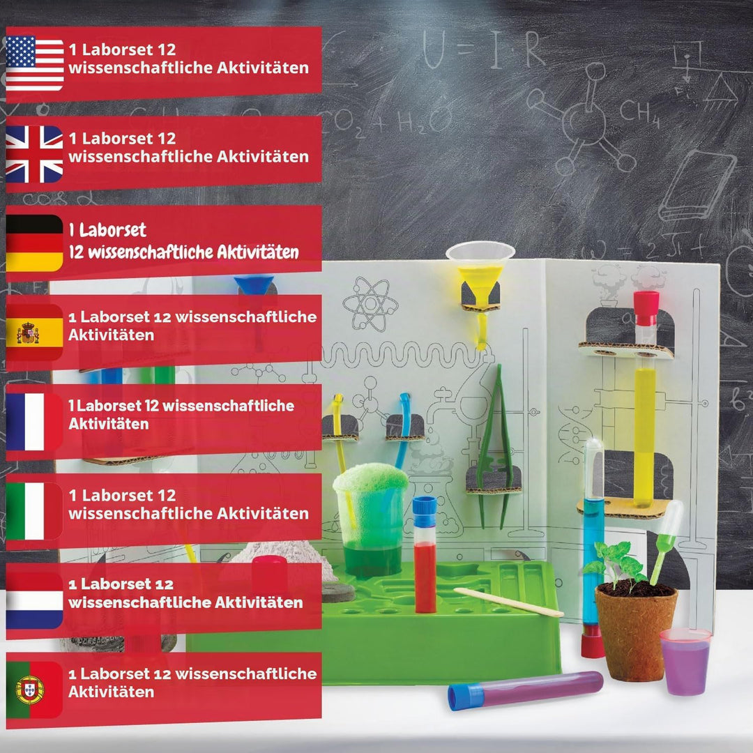Science4you Ultimativer Experimentierkasten ab 6 - Wissenschaft Spiel mit Experimente für Kinder ab