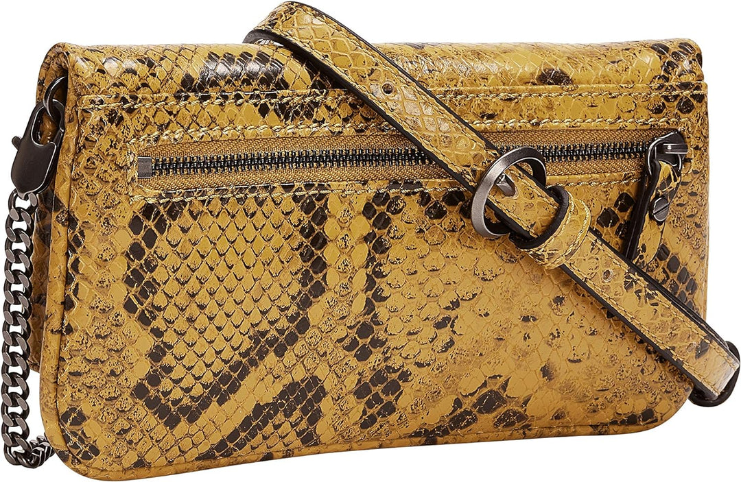 Liebeskind Damen Aloe Snake Umhängetasche Dijon - 1587, Dijon - 1587