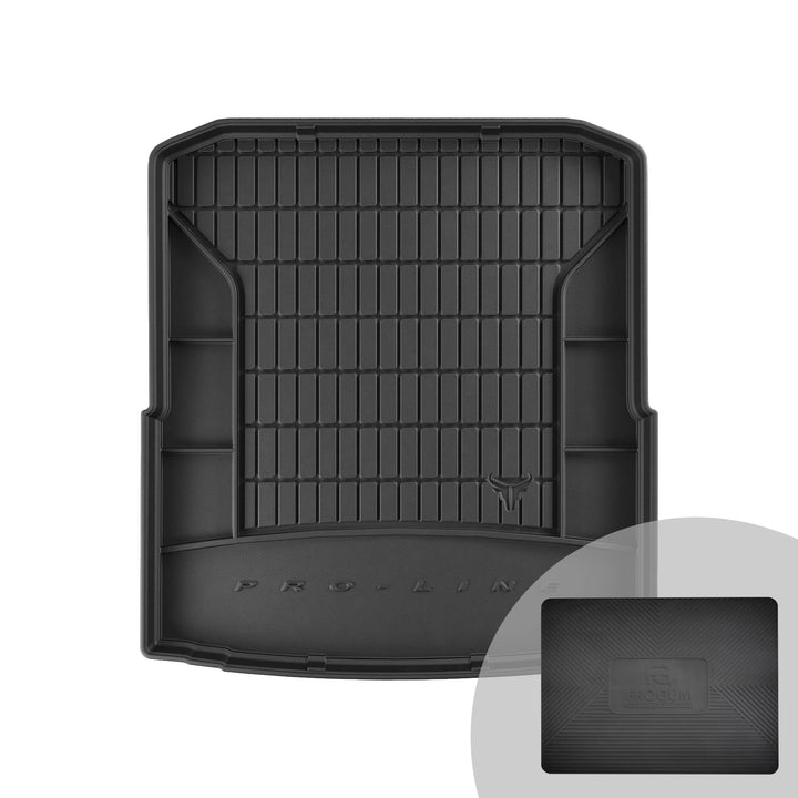 FROGUM ProLine 3D Gummimatte Exklusive Auto Kofferraummatte Kofferraumwanne für Skoda Superb III 201