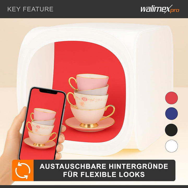 Walimex Pro Pop-Up Lichtwürfel (75x75x75