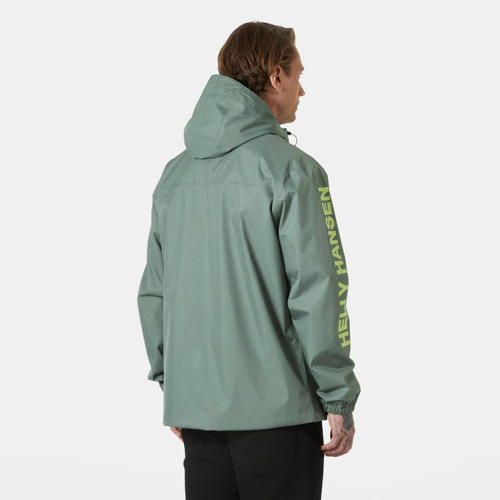 Helly Hansen Herren Ervik Wasserdichte Jacke S Grauer Kaktus, S Grauer Kaktus