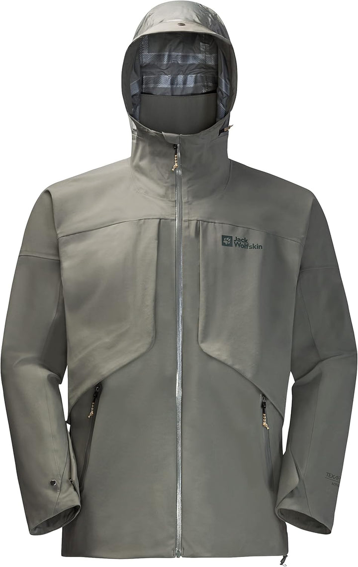 Jack Wolfskin Herren Diskovera 3l Jacke S Gecko Green, S Gecko Green