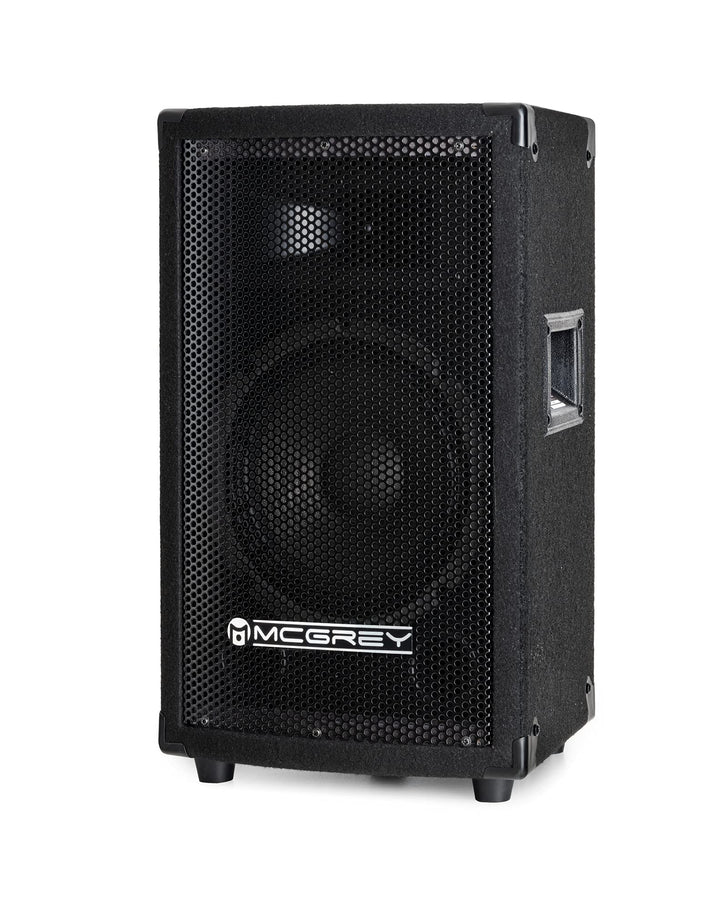 McGrey TP-8 DJ PA Lautsprecher Box 20cm (8“) Subwoofer 300W (Passiv, 2-Wege System, Holzgehäuse, 35m