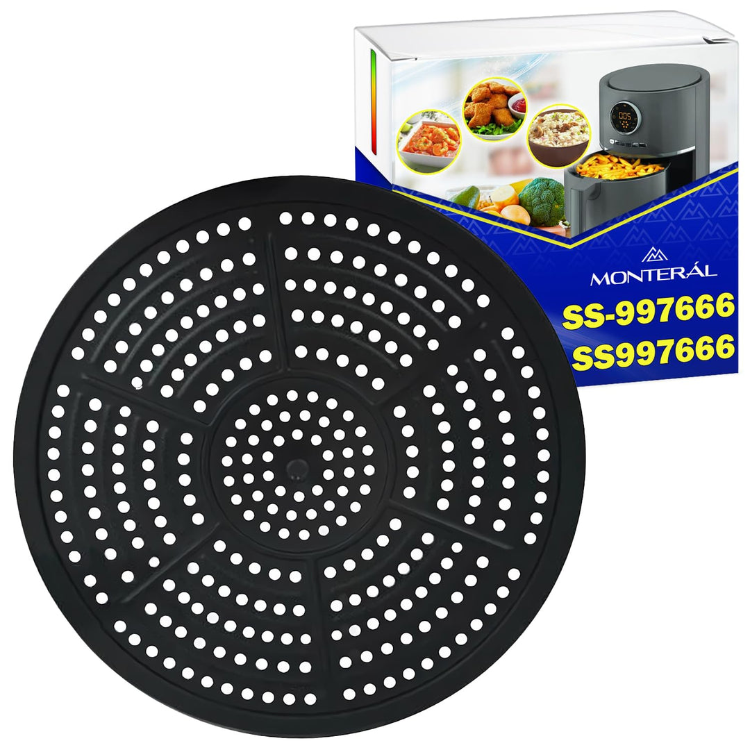 MONTERAL Airfryer Gittereinsatz mit Gitter für Fritteuse mit dem Originalcode SS-997666 SS997666 für