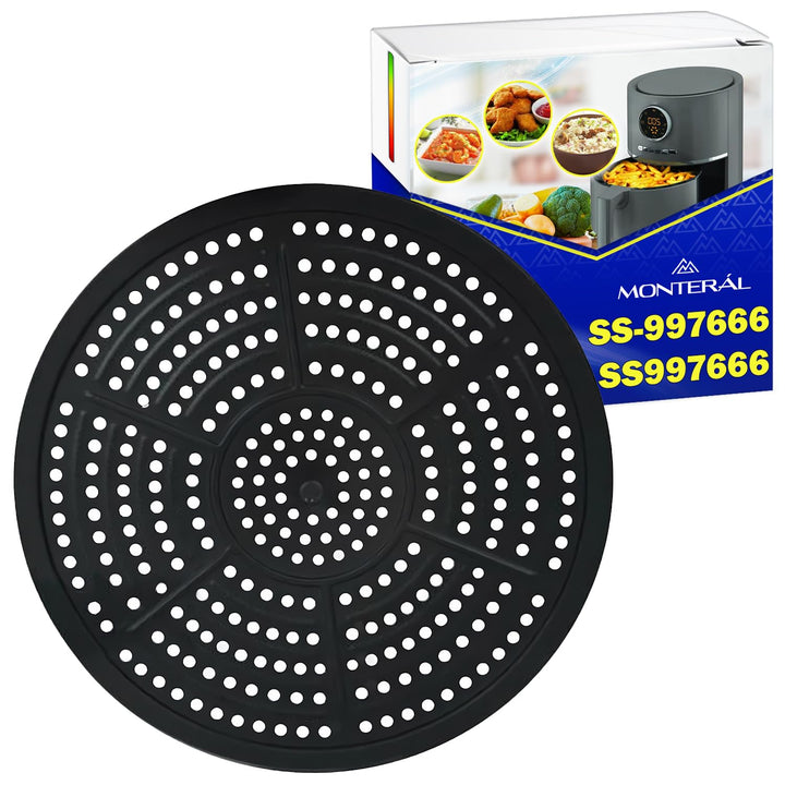 MONTERAL Airfryer Gittereinsatz mit Gitter für Fritteuse mit dem Originalcode SS-997666 SS997666 für