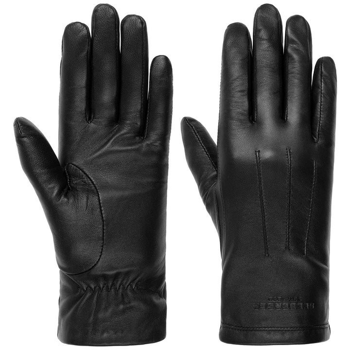 Seeberger Spencer Lederhandschuhe Handschuhe Damenhandschuhe Fingerhandschuhe Damen - mit Futter Win