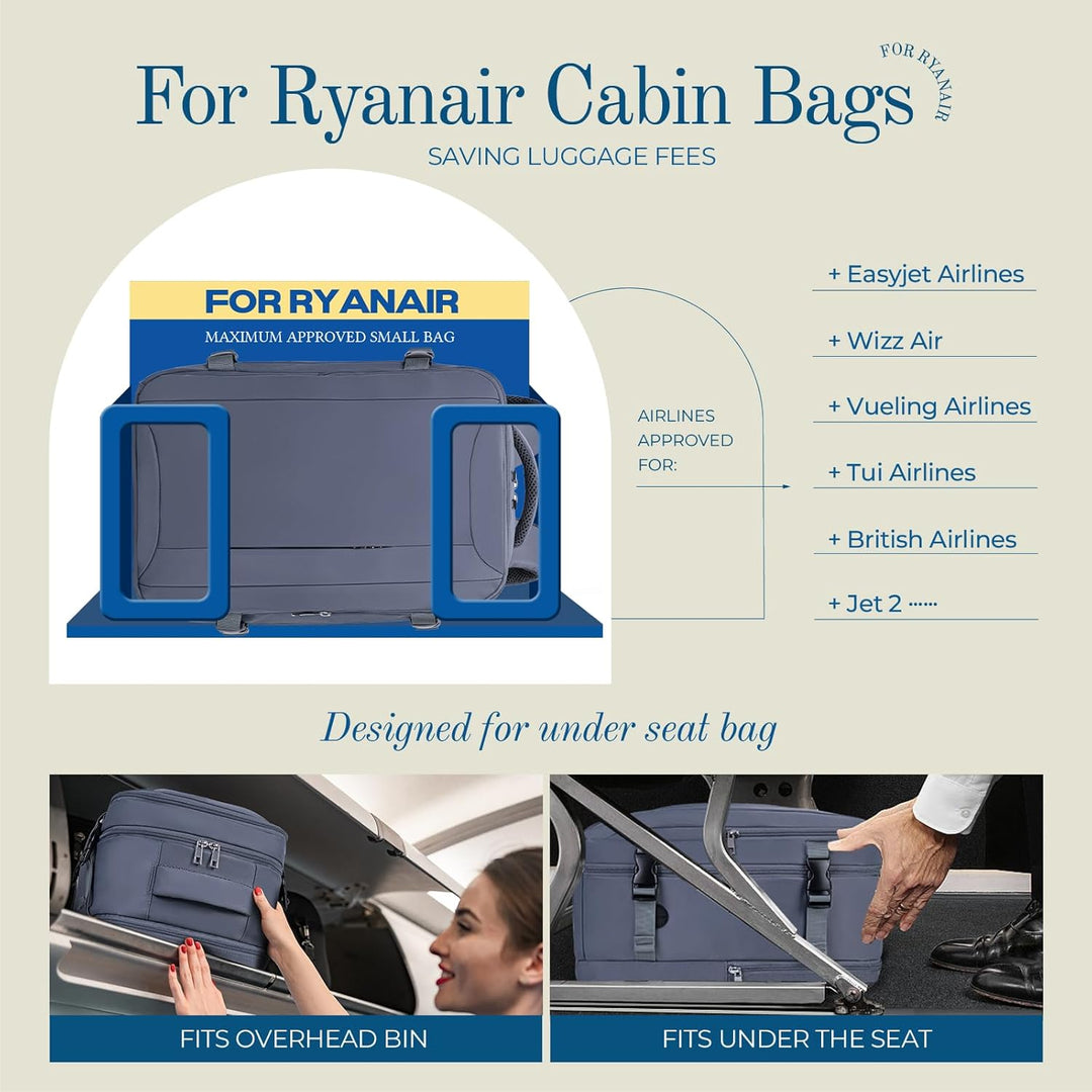 Lossga Für Ryanair Handgepäck 40x20x25 Handgepäck Rucksack Reiserucksack Flugzeug Rucksack 40x20x25