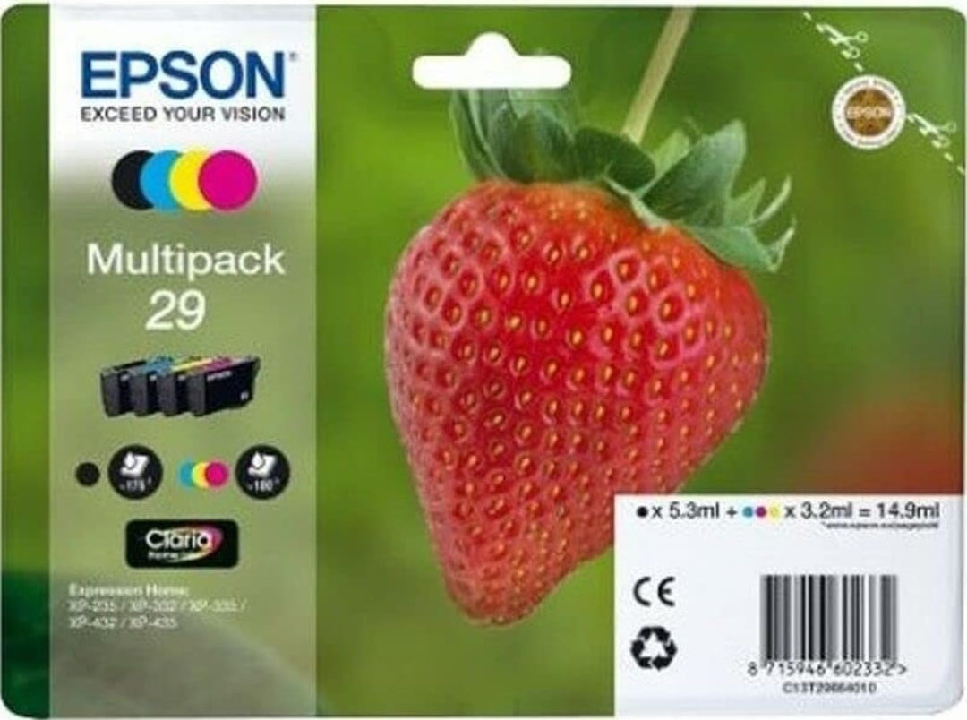 Epson C13T29864022 - Multipack 4-COL.29 Home Ink - Blck/Y/CY/MG Standard RF+AM