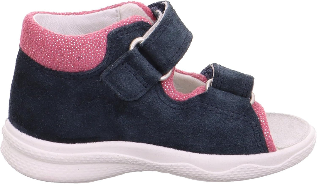 Superfit Mädchen Polly Sandale 18 EU Blau 8000, 18 EU Blau 8000