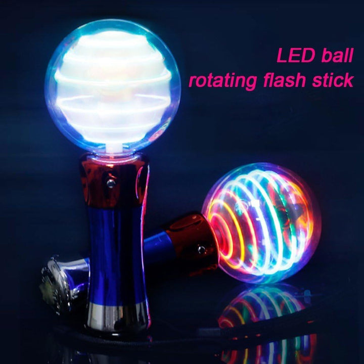 Blinkender Led-zauberstab, Konzertstäbe, Leuchtender Zauberstab, Leuchtender Musikball, Im Dunkeln L