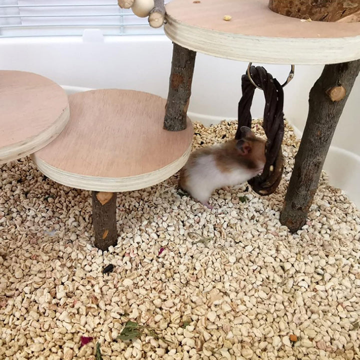 Hamster Spielzeug, Meerschweinchen Spielzeug, Kaninchen Zubehör, Kaninchen Spielzeug für Hamster Mee