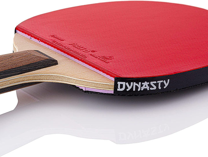 Dynasty Extra Penhold Tischtennisschläger und Tasche ITTF zugelassene Palio Gummis chinesischer Stil