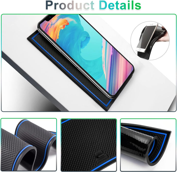 GAFAT Kompatibel mit Neu FIAT Panda City Cross/Hybrid 2021-2023 Antirutschmatten, Panda Cross 2022 G