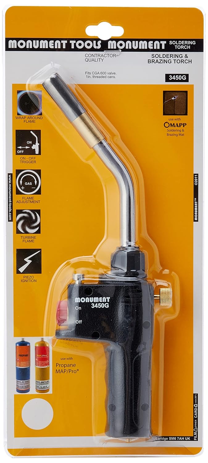 MONUMENT 3450g Gas Torch (fits Cga600 Cylinder)