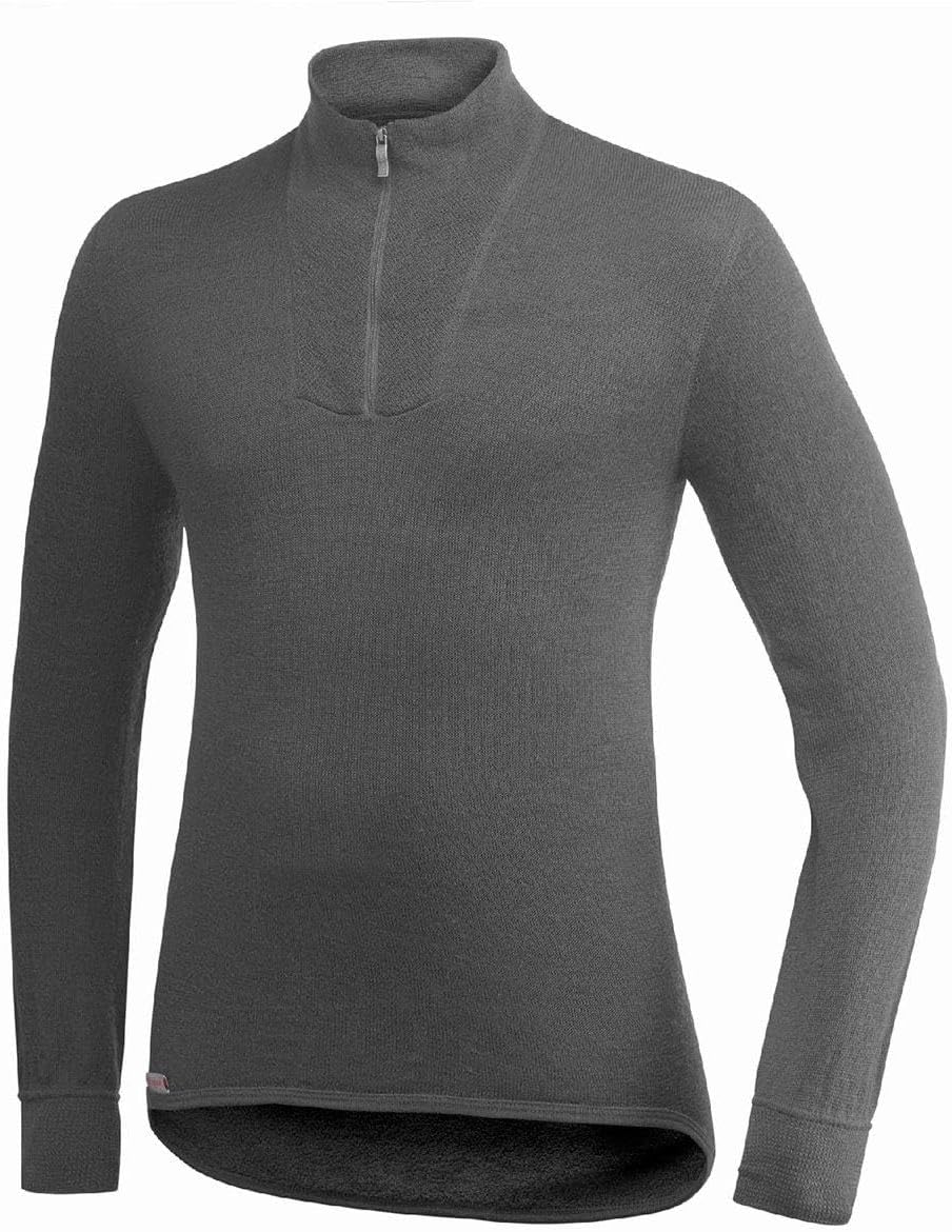 Woolpower Unisex 200 Turtleneck (1er Pack) XXS Grau, XXS Grau