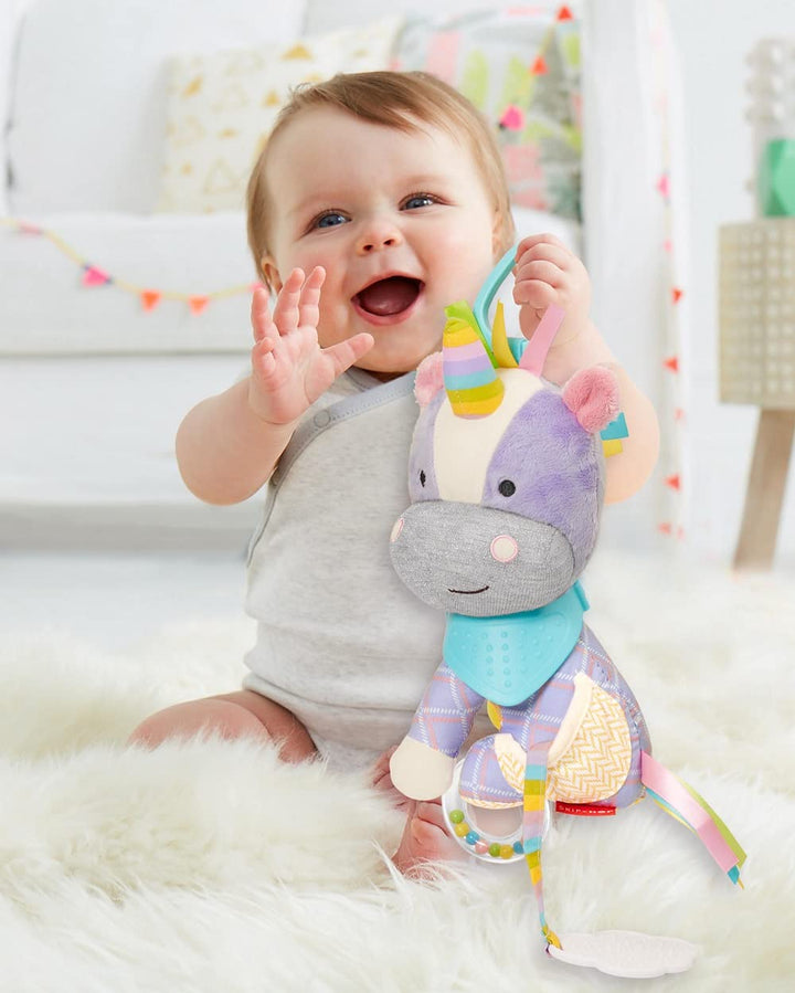 Skip Hop 306210 Bandana Buddies Activity Unicorn, mehrfarbig, Unicorn