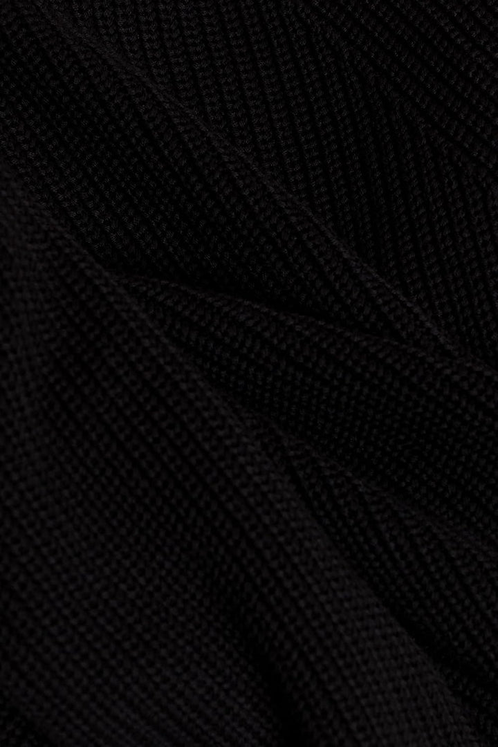 ESPRIT Pullover mit Schlitz und Stehkragen, 100% Baumwolle