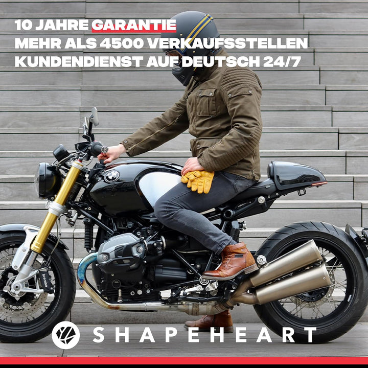 Shapeheart französische Innovation, magnetische Motorrad-Telefonhalterung Pro mit Abnehmbarer wetter