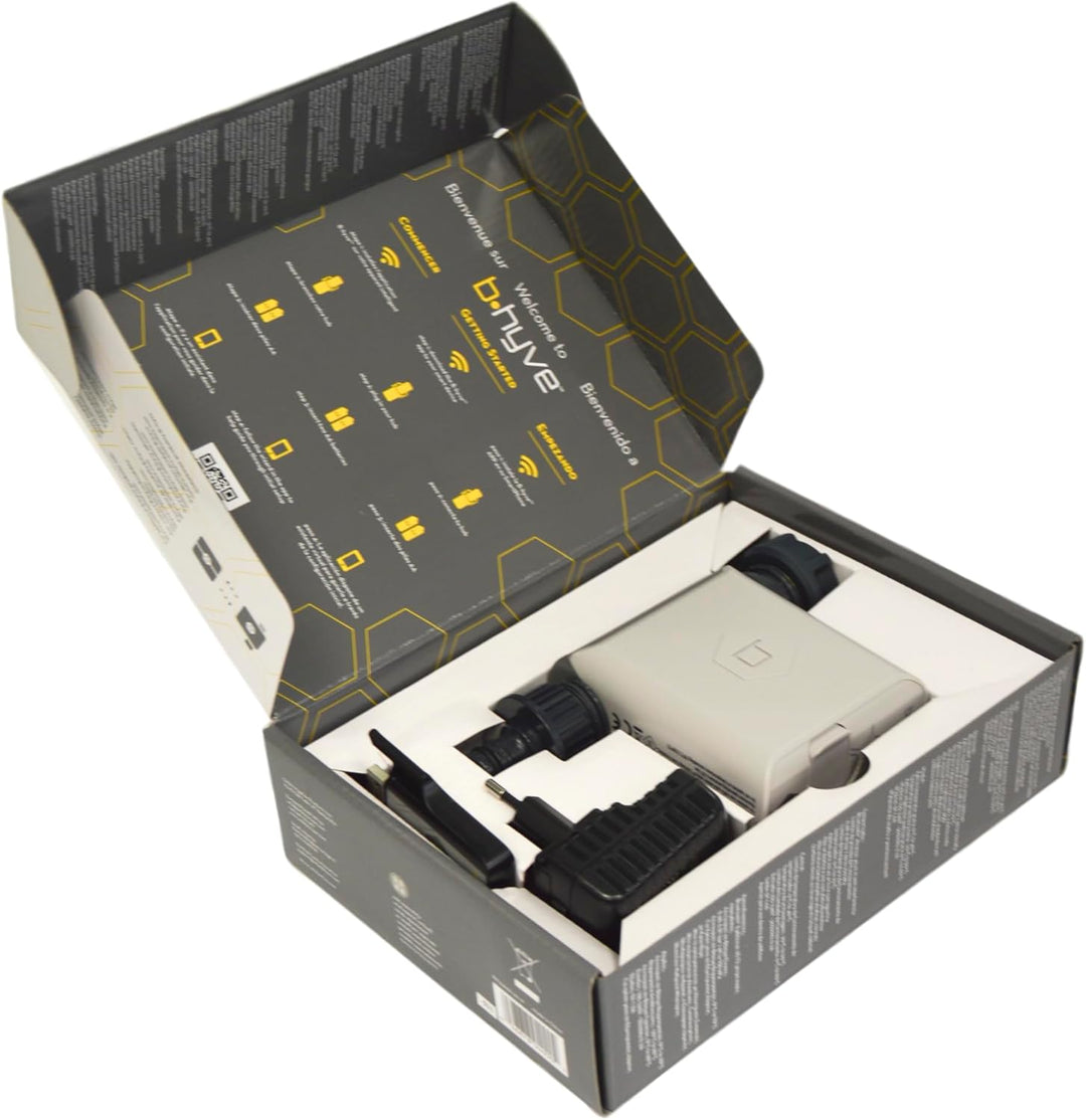 Orbit B-hyve 94990 Smart-Schlauchhahn-Timer mit Wi-Fi-Hub Single