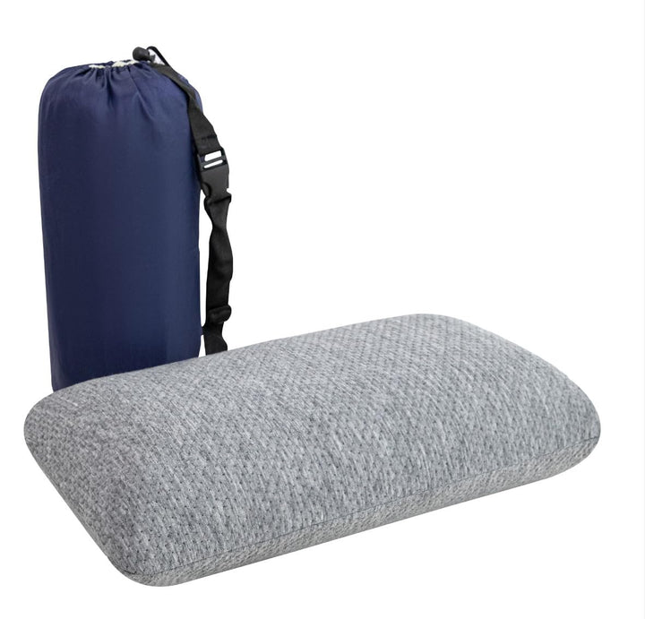 Reisekissen Memory Foam, Reisekopfkissen, Camping Kissen mit Packsack, Ideal für Auto, Flugzeug und