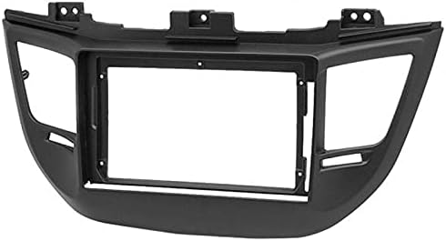 Sound way - 9" Zoll Radio Blende Einbau Rahmen Adapter Einbauset kompatibel mit Hyundai Tucson 2015-