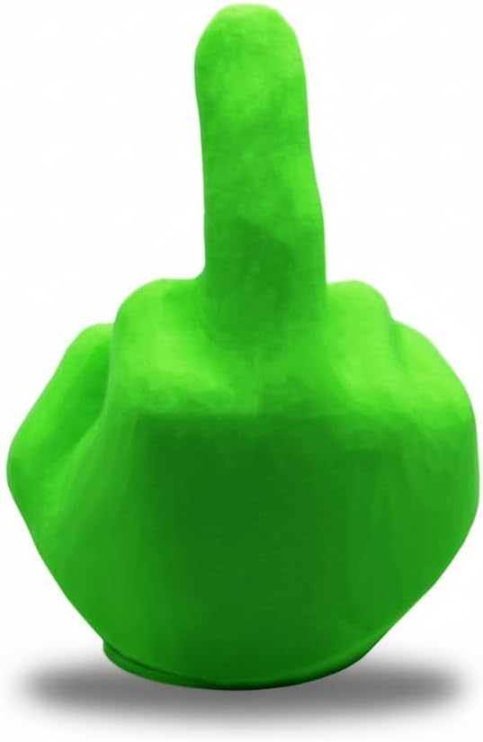 Kugelschutzkappe für Anhängerkupplungen - Hand - Mittelfinger - Abdeckkappe für Kupplungen - AHK Kap