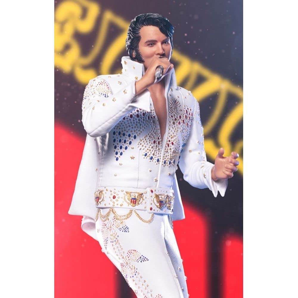 Iron Studios ELVIS53221-10 Elvis Presley Statuette 1/10 Figur Art Scale, Mehrfarbig