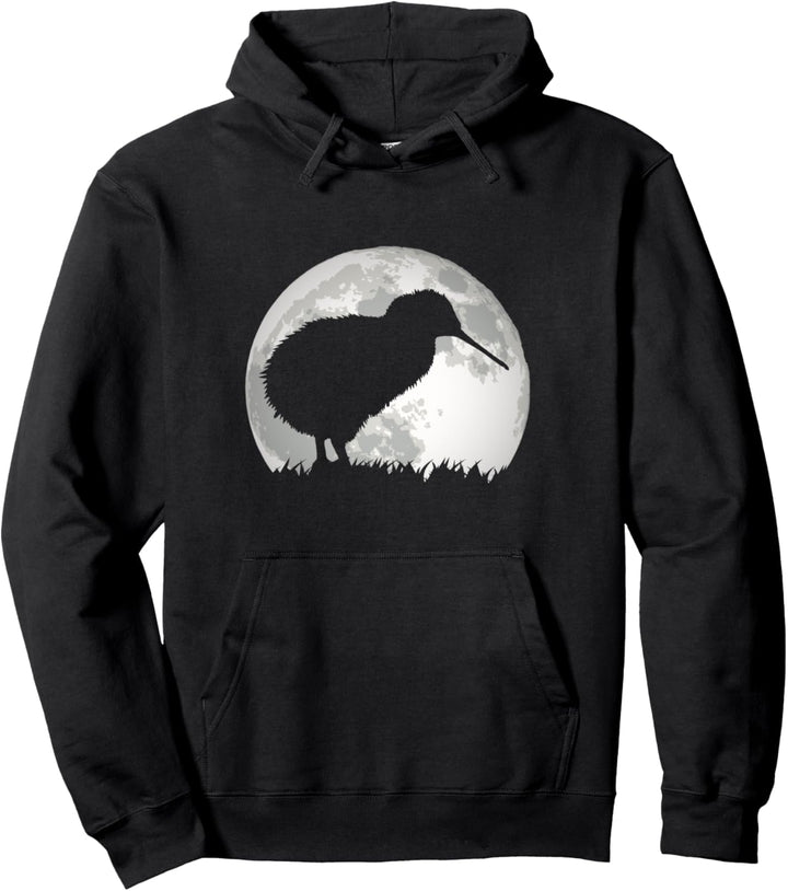 Retro Mond Kiwi Pullover Hoodie