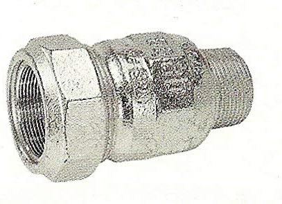 Gebo Armaturen Temperguss-Klemmverbinder A, 2 Zoll x 60,3 mm, 01.150.00.06 2 Zoll AG x 60.3 mm, 2 Zo