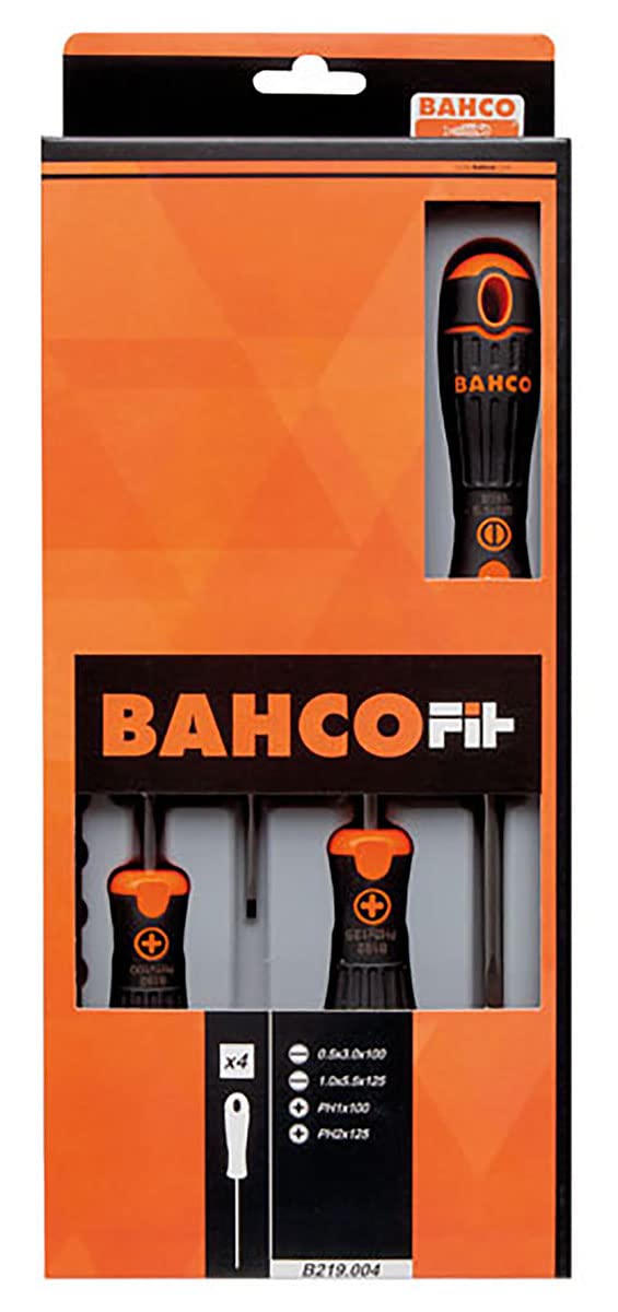 Jgo 4 Destornillador Bahcofit