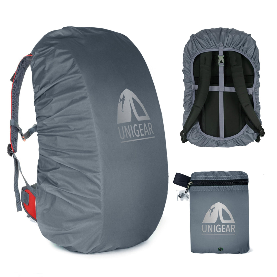 Unigear Regenschutz für Rucksäcke Schulranzen mit Reflektor, wasserdichte Regenhülle Rucksack Cover