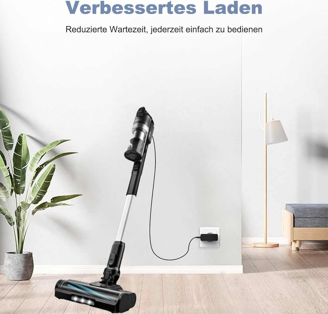 27V Ladegerät Kompatibel mit Levoit LVAC 200 Max/LVAC 300 Max Akku Staubsauger Ladekabel für Levoit