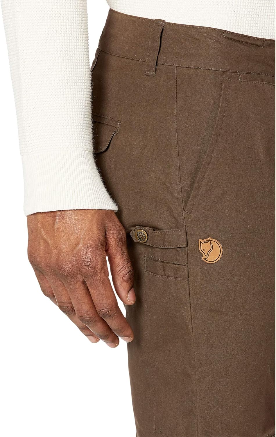 Fjällräven Men's Sörmland Tapered Winter Trousers, 44 Dark Olive