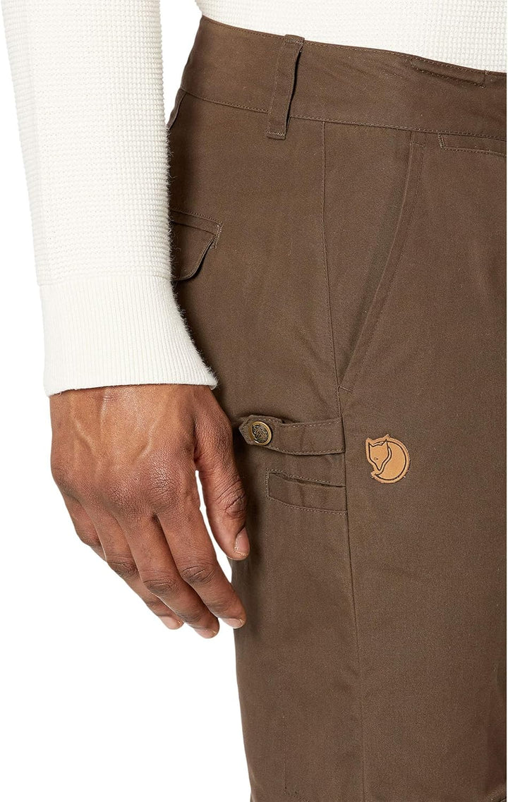 Fjällräven Men's Sörmland Tapered Winter Trousers, 44 Dark Olive