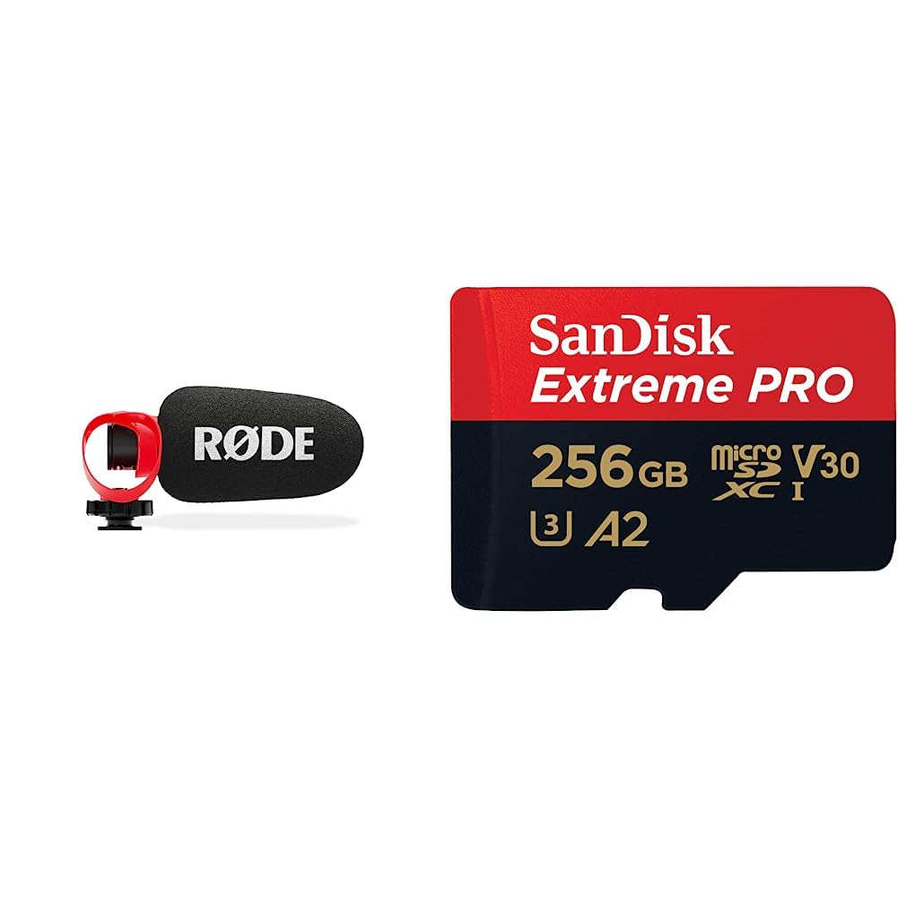 RØDE VideoMicro II – Ultrakompaktes Richtrohrmikrofon für hochwertige Audioaufnahmen mit Einer Kamer
