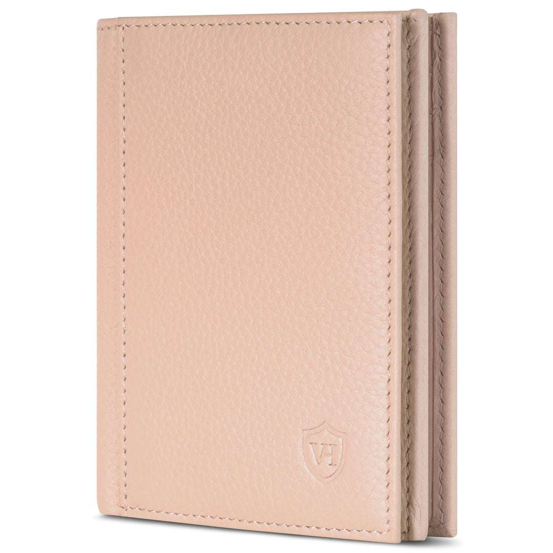 VON HEESEN® Leder Geldbörse mit Münzfach &amp; RFID Schutz Herren &amp; Damen - Echtleder Geldbeutel für Män