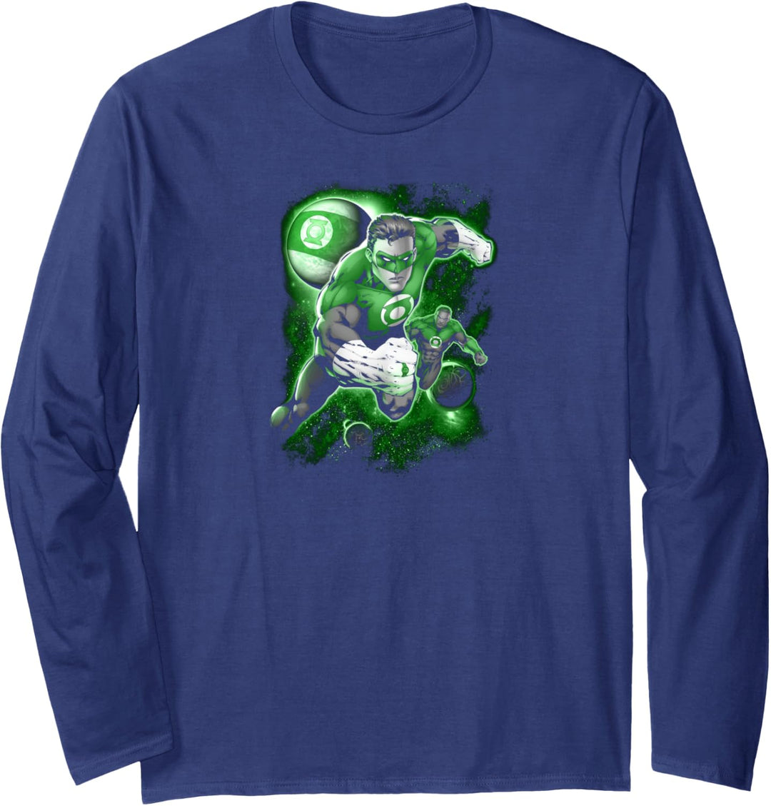 Green Lantern Lantern Planet Langarmshirt