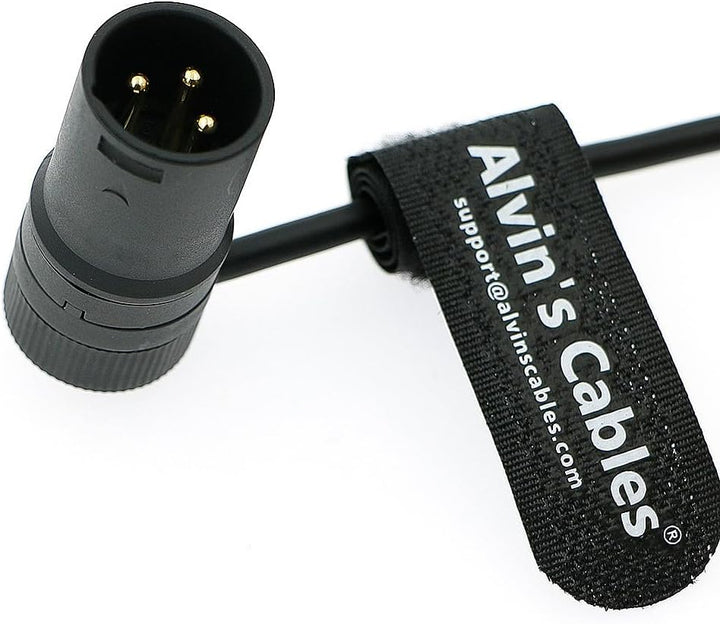 Alvin's Cables Drehbares Low-Profile-XLR-3-Pin-Stecker-auf-Buchse-Kabel Originalstecker symmetrische