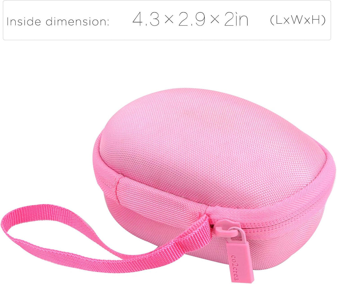 co2CREA Hart Schutz Hülle Etui Tasche für Logitech MX Anywhere 4 /Anywhere 3S /Anywhere 3 /Anywhere