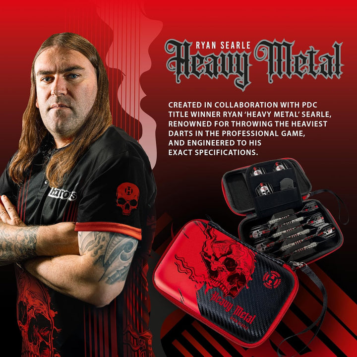 Harrows Darts Case Ryan Searle Player Pro 6 v2 | Darttasche Darts Halter I Darttasche für 6 Darts |
