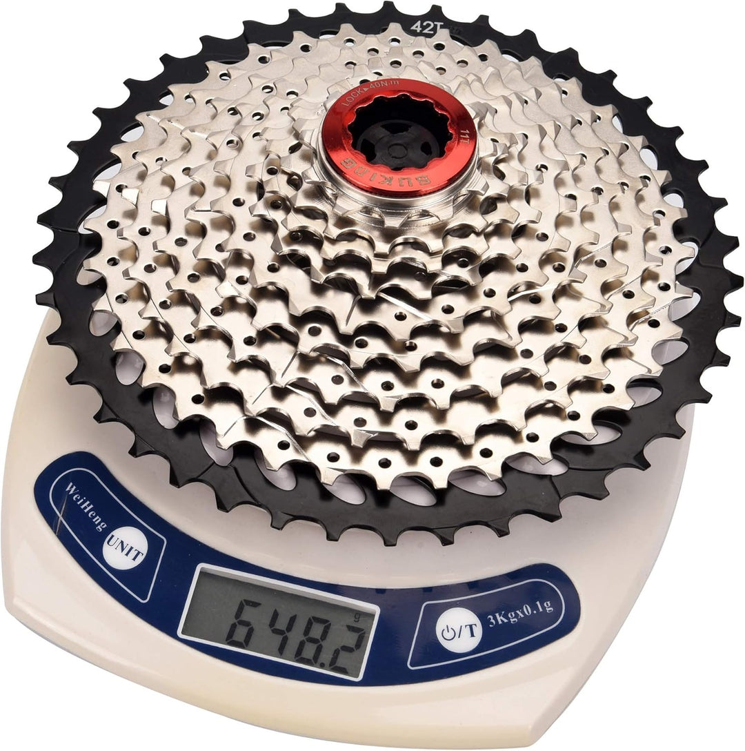BESNIN Kassette für Mountainbike 10 Fach 11-25T/11-28T/11-32T/11-36T/11-40T/11-42T Kassette 10 Fach