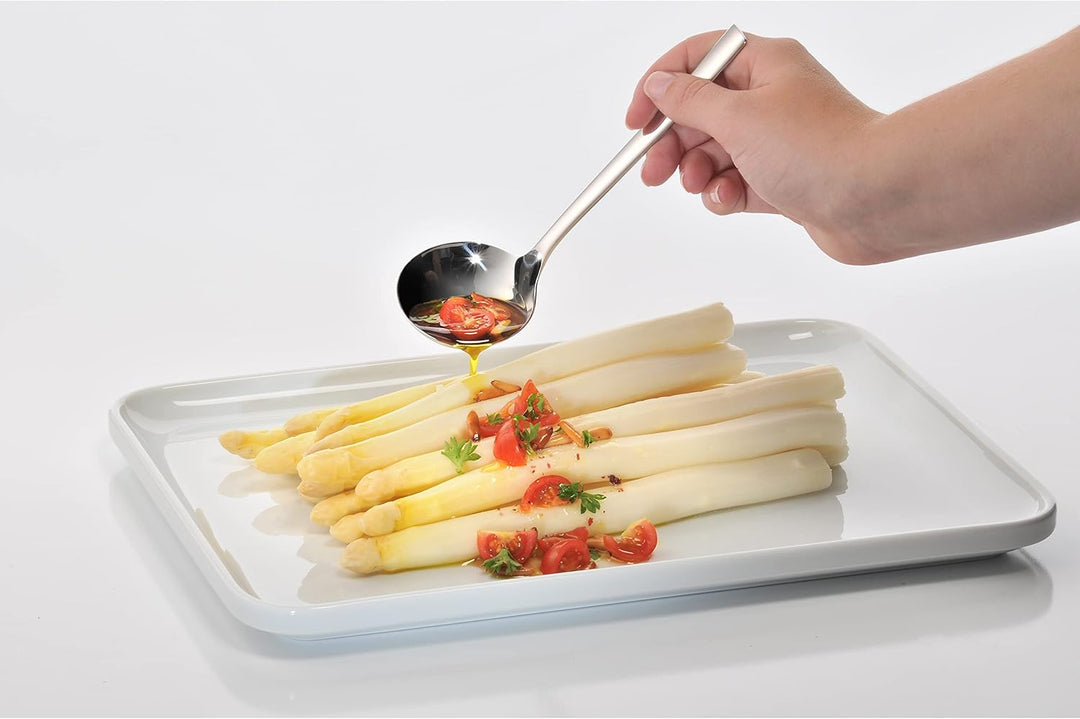 WMF Nuova Käsemesser Set 2-teilig, Cromargan Edelstahl poliert, spülmaschinengeeignet & Nuova Saucen