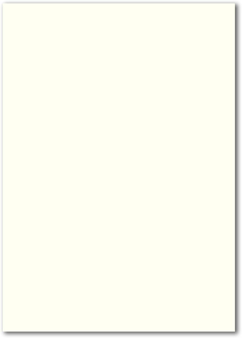 200 DIN A4 Papier-bögen Planobogen - Naturweiss (Weiss) - 240 g/m² - 21 x 29,7 cm - Bastelbogen Ton-