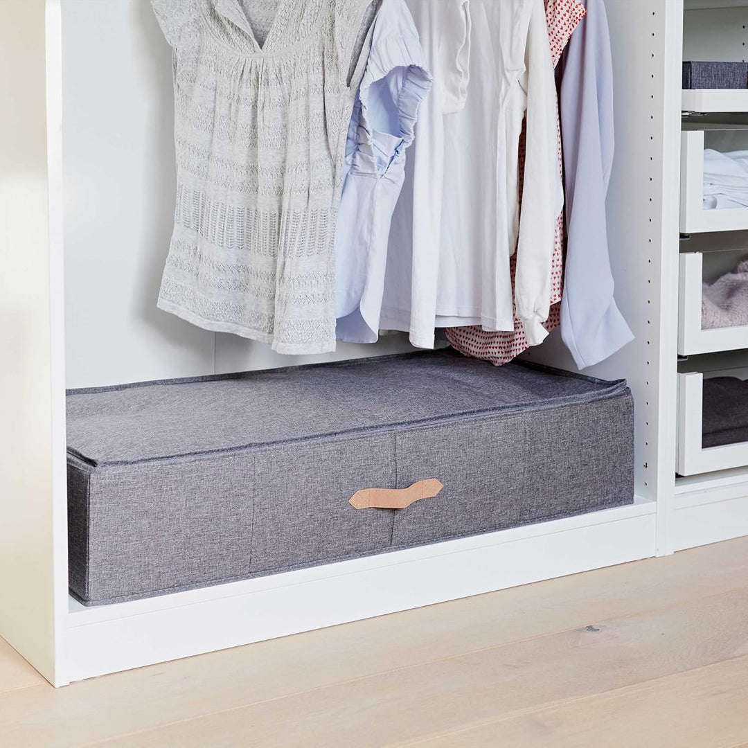 LOVE IT STORE IT Premium Unterbettkommode - Unterbett Aufbewahrungsbox für Bettzeug Aufbewahrung - L